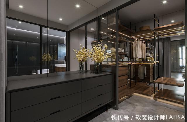 简黑|极简白很美,来看看这个260㎡的极简黑,也很惊艳