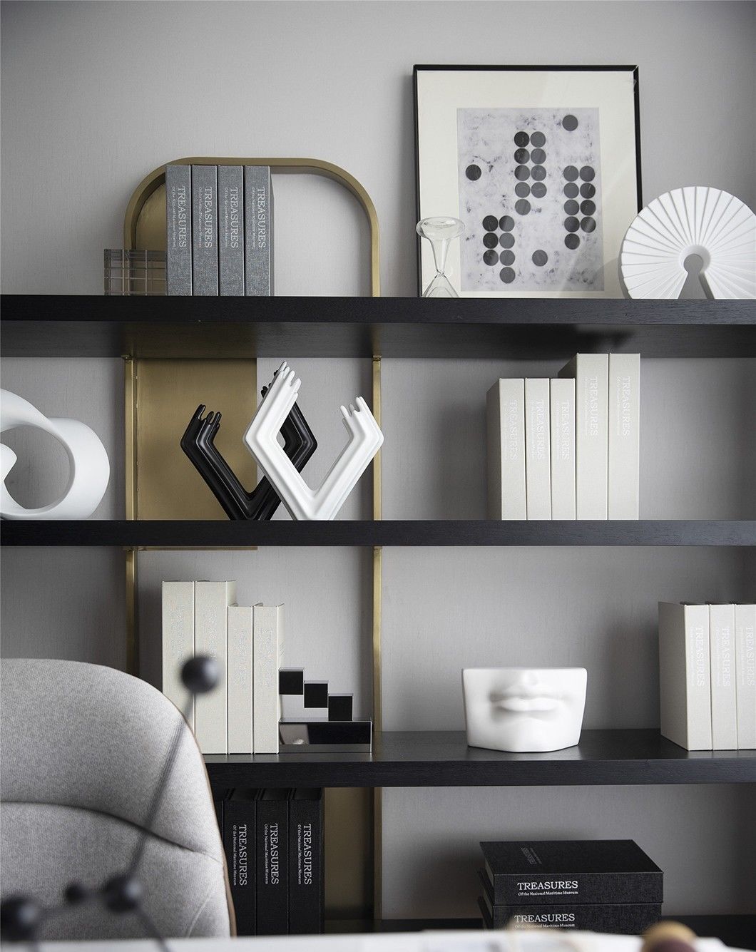  样板间|130㎡现代低奢风样板间, 柔和不乏雅致的高级感