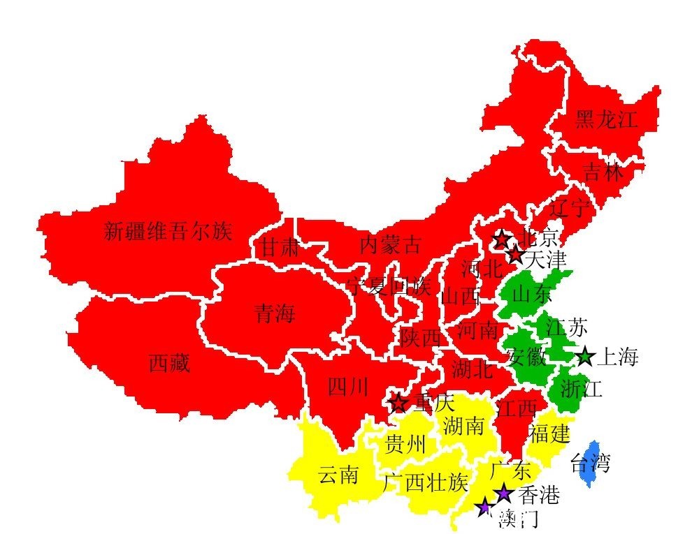 中国省份的名字,都是怎么起的?依据分别是