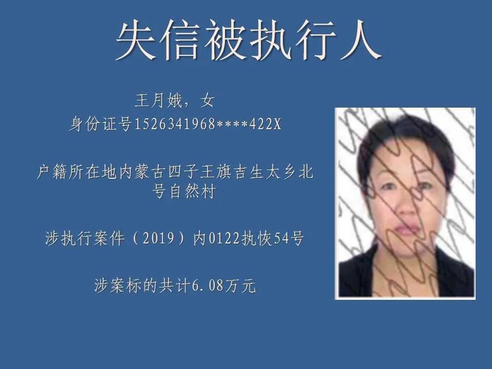 公布|快看！又一批失信被执行人名单公布