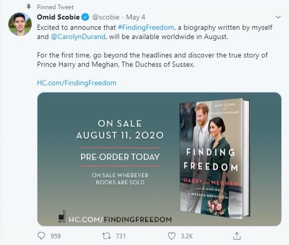  新书|哈里梅根新书：两人一见钟情！而凯特威廉总搞“歧视”……