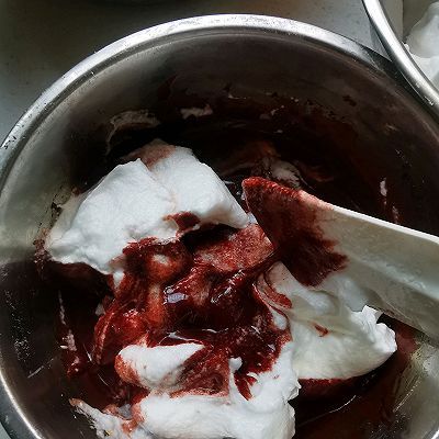  蛋清|烫面红丝绒戚风蛋糕