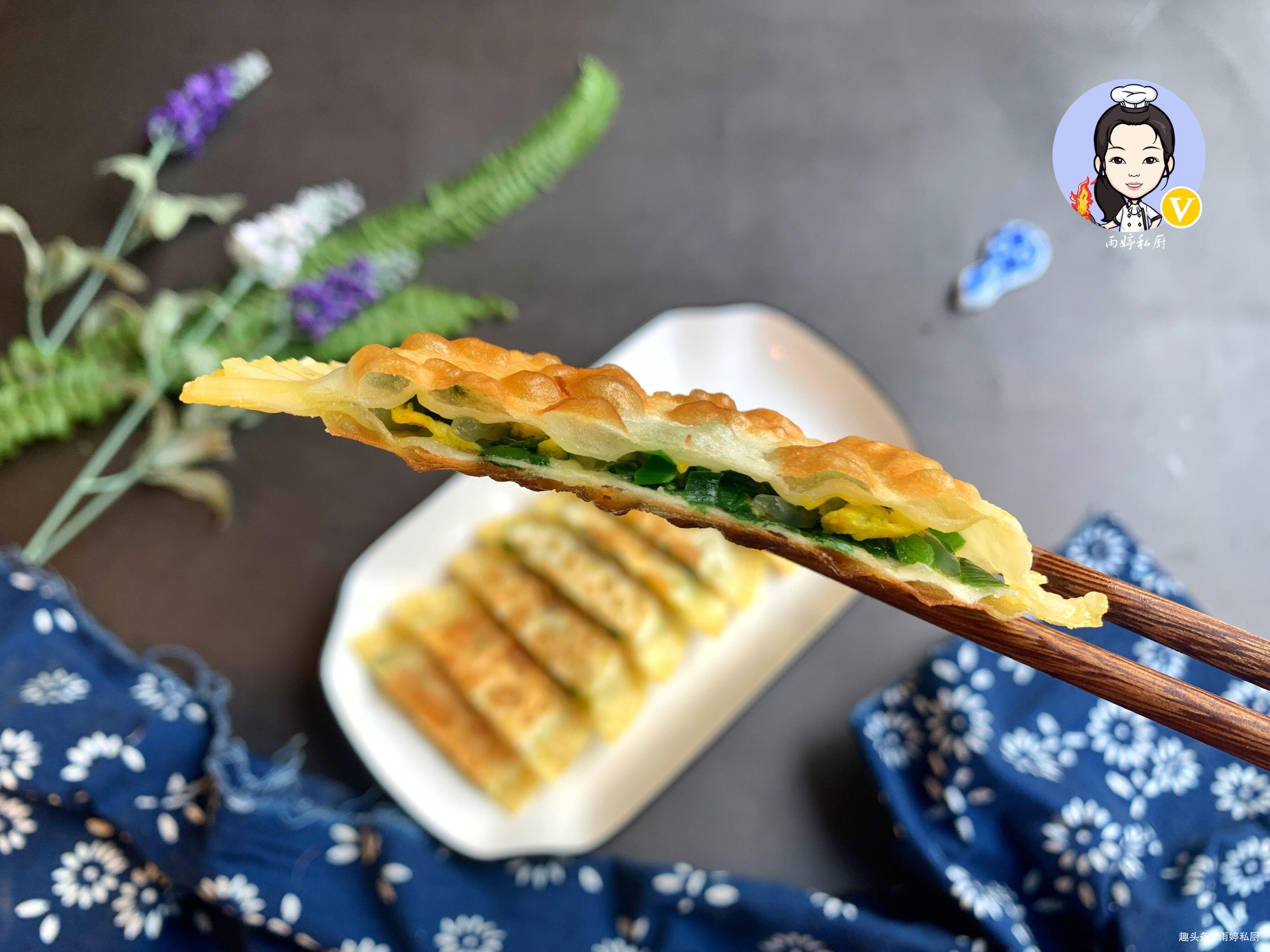  简单|早餐饼新做法，3分钟就出锅！香酥可口特别香，做法简单零难度
