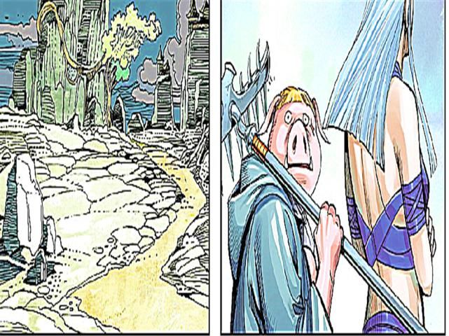  嫉妒|西行纪：敖雪龙王艳福不浅，身边有敖灵和一万尺陪伴，猪八戒羡慕嫉妒恨！