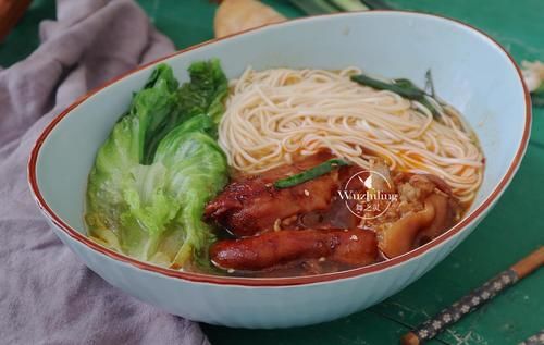 开学|开学后,我家孩子早餐都喜欢吃这碗面,快手简单,但是真好吃啊