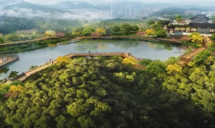  时间|美出新高度！香山湖公园华丽再升级！开放时间就在…