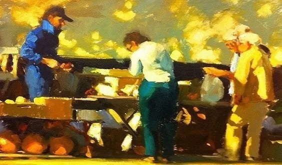 影迷|光影迷情,他的油画就是这么赏心悦目!