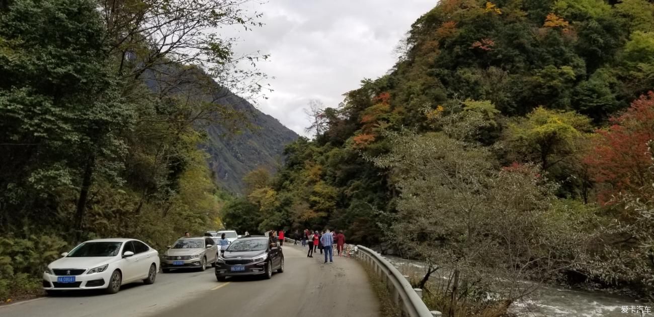 剪影|游记-又见秋日斑斓、晚霞的剪影-卧龙、巴郎山的一日