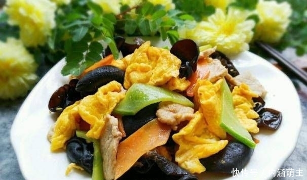 肉类所含|用最简单的原料做最美味的菜肴,木须肉真是一道菜