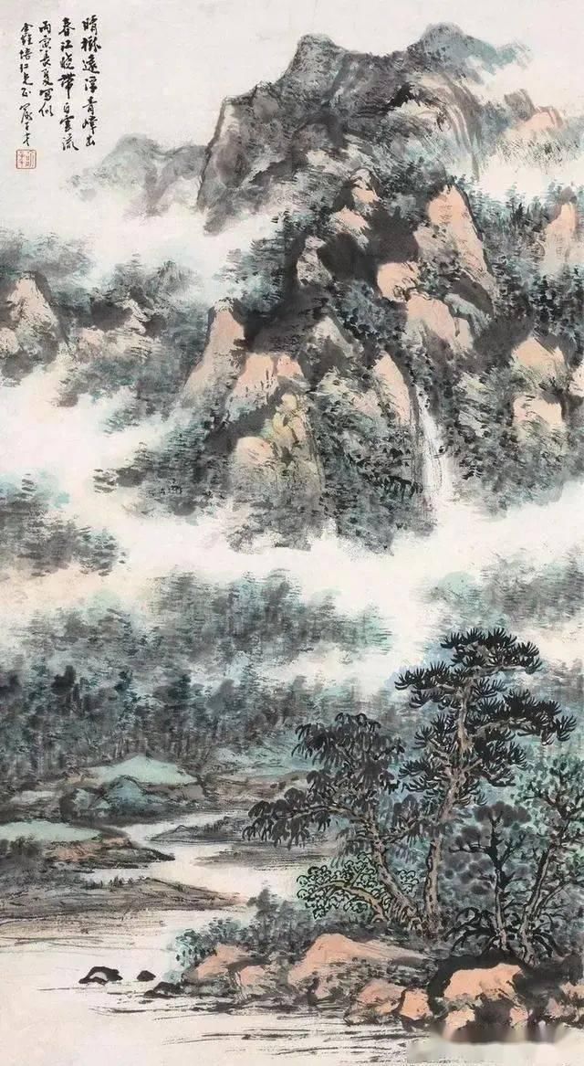  画坛|上海山水“画坛三杰”之一——俞子才