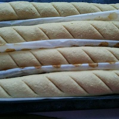  面包|豆渣红糖棍子面包