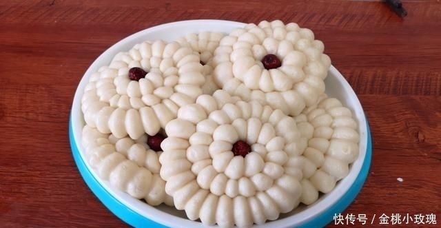 做法|漂亮馒头的做法,筷子一压在一卷,香甜松软,比做普通馒头还简单