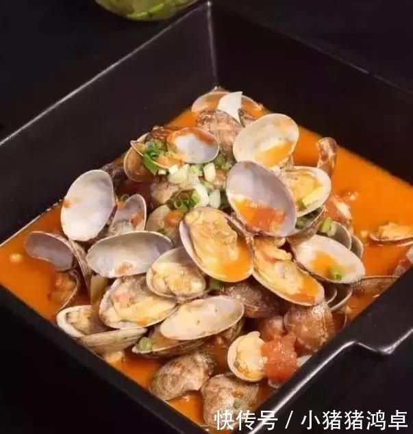 花甲|精选美食卤水猪肝,榨菜肉丝,酸汤花甲,芸豆丝炒肉的做法