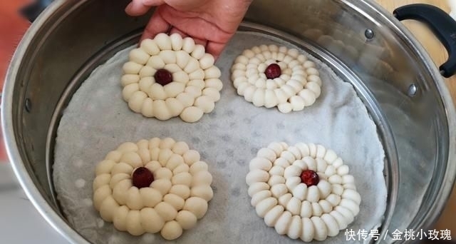 做法|漂亮馒头的做法,筷子一压在一卷,香甜松软,比做普通馒头还简单