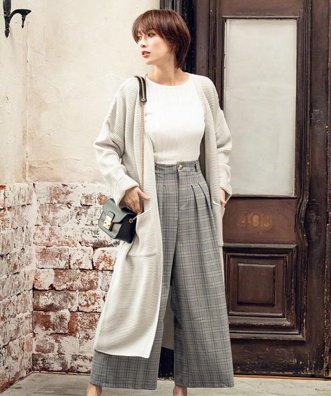 温柔|早晚微凉的秋季,温柔感满满的针织开衫就这样穿,保暖还方便!