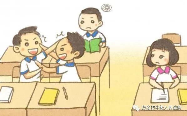 不慎|【谈案说法】“熊孩子”在校不慎伤人监护人需承担赔偿责任