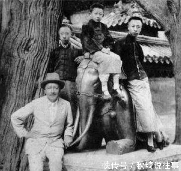 溥仪|15张末代皇帝溥仪家族照,图13是溥仪最爱的妻子