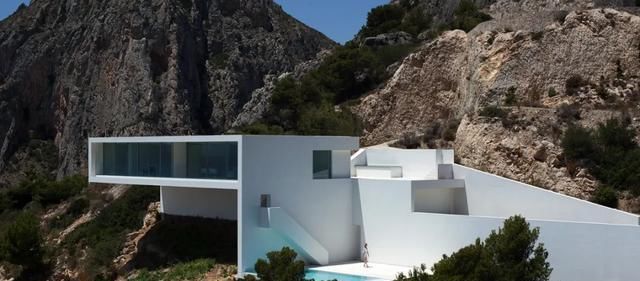 太美|太美了,白色极简主义别墅