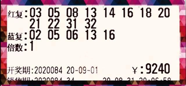 提前|20084期双色球13张大复式票提前晒，其中6张万元大票