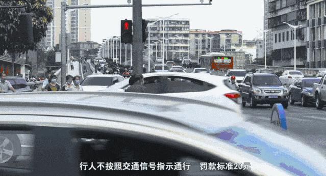 闯红灯|不走人行道,罚款10元!机动车等这些行为也要罚款?