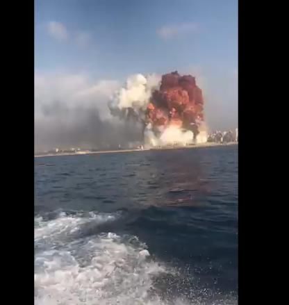  贝鲁特|贝鲁特爆炸事故至少6人遇难 系鞭炮仓库大火引起