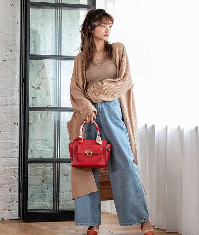 温柔|早晚微凉的秋季,温柔感满满的针织开衫就这样穿,保暖还方便!