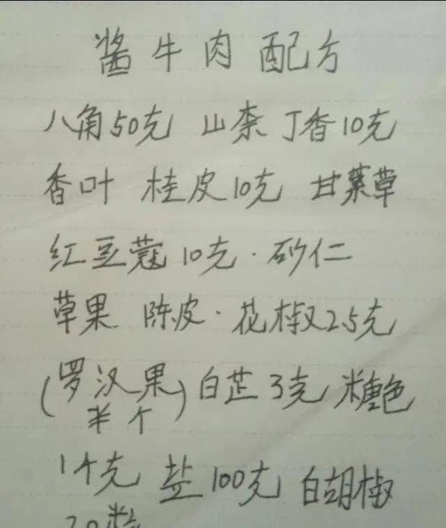  徒弟|老大厨退休前交给徒弟的手写配方本，总有一款是你需要的！