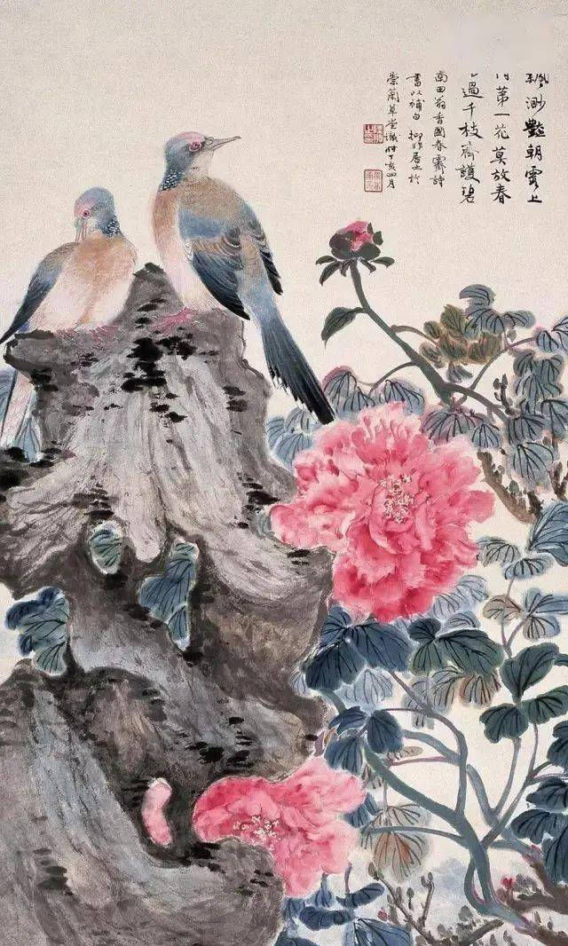  国画|国画牡丹寓意大全