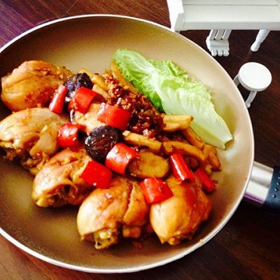  杏鲍菇|鲜香虾米鸡腿杏鲍菇