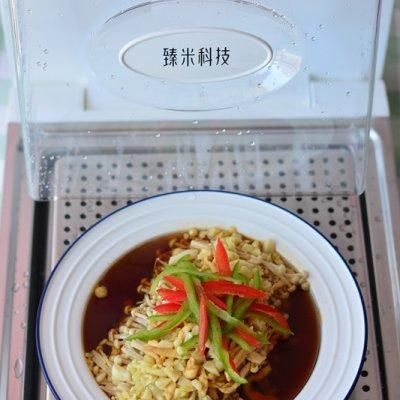 美食|美食新滋味:好吃不腻的清蒸金针菇