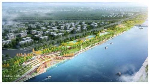 一带|设计图曝光！菏泽将打造万福生态景观带！规划设计为“一带两轴双核五片区”...