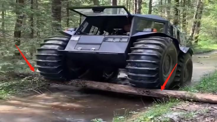  外国|外国小伙造出“最牛”越野车，能爬山能涉水，牧马人也甘拜下风