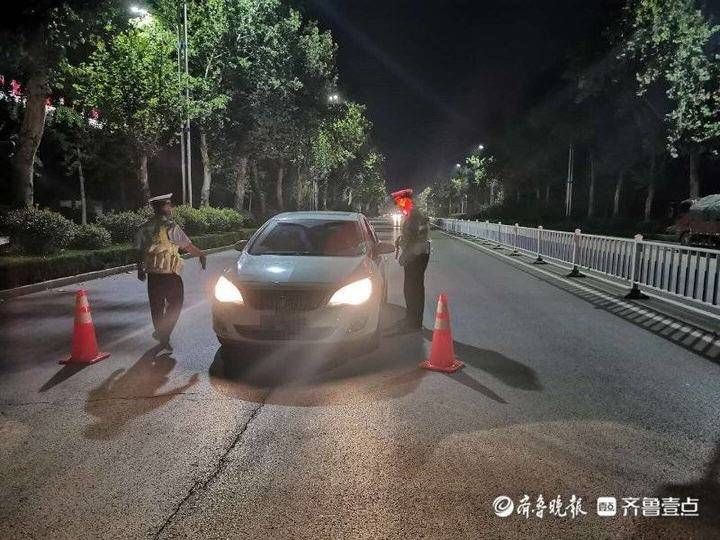 临清|罚违法驾驶员“对灯思过”！聊城临清交警开展滥用远光灯集中整治