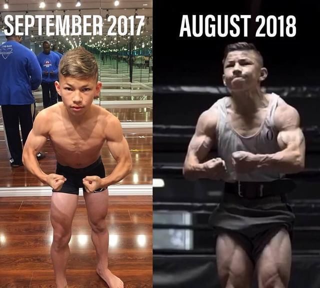 健身|17岁少年肌肉爆炸,体脂极低!极低体脂背后的饮食方法大公开!