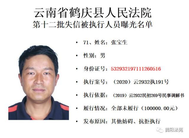 有人|又一批失信被执行人名单曝光,有人仅因为213元钱!