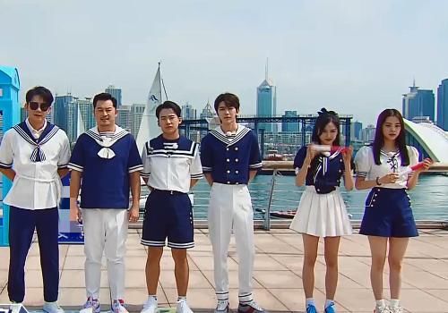  身边|吴宣仪欧阳娜娜参加《跑男》，娜比为让姐姐融入团体，把她往坤坤身边推