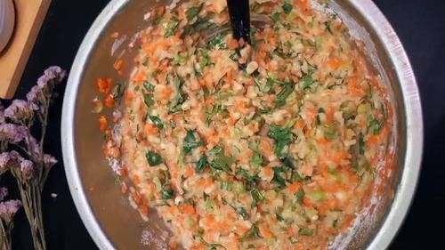 颜值|时蔬丸子的做法，口感外酥里嫩，颜值高又有营养，能不香吗？