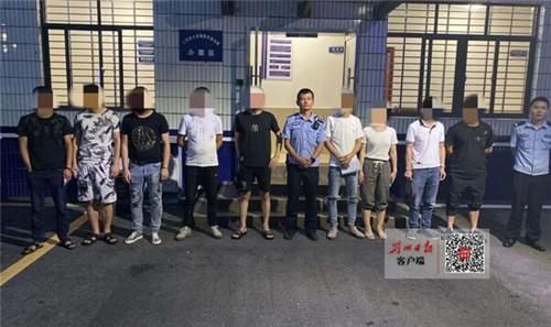 赌窝|餐馆内暗藏赌窝 江陵警方一次抓获9名赌徒