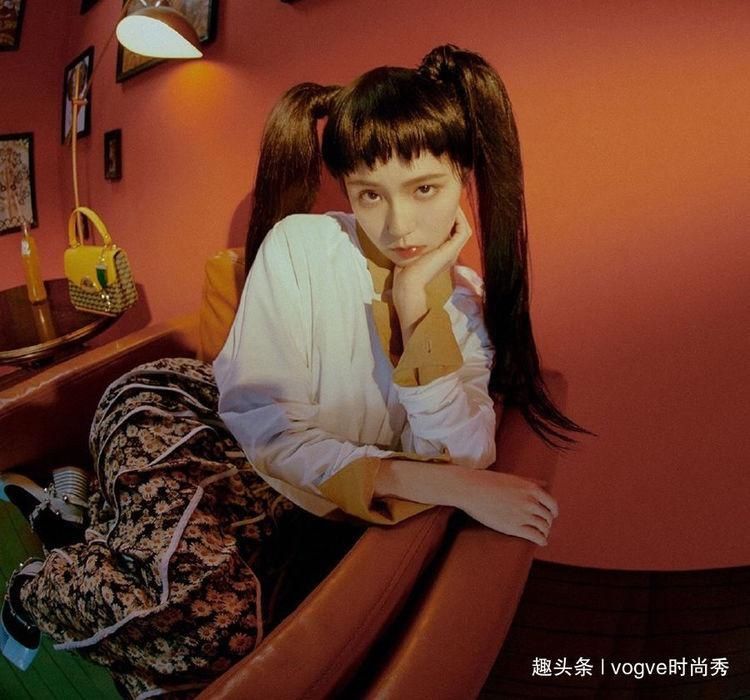  马尾|同样是双马尾造型，看到周淑怡和“诸葛大力”，终于理解直男审美