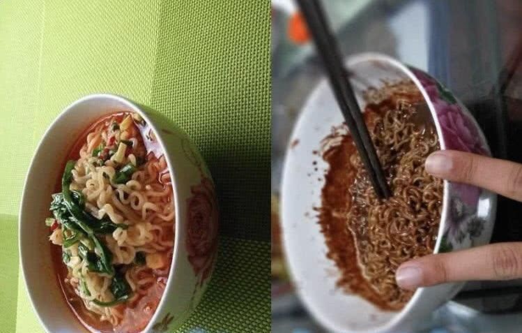 亲哥|亲哥煮面条vs女友煮面条，差距太明显，男友我觉得我不饿真的