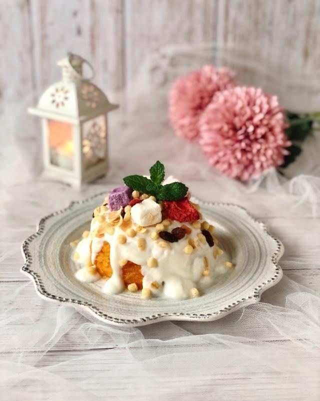  早餐|红薯和山药还可以这么搭配，颜值高又饱腹，作为早餐再合适不过了