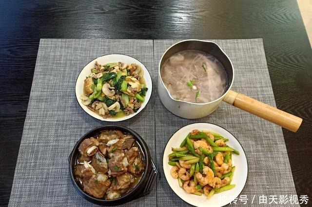 简单|秋天晚餐“二多一少”，天天4个菜准点发朋友圈，网友太实用