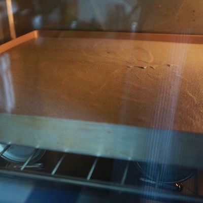  吉利丁片|竹炭覆盆子奶冻卷