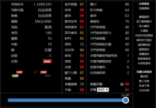 实况足球|【精选】下周兑换或是强队！实况足球俄罗斯＆荷兰＆英格兰精选球员纸面简析！