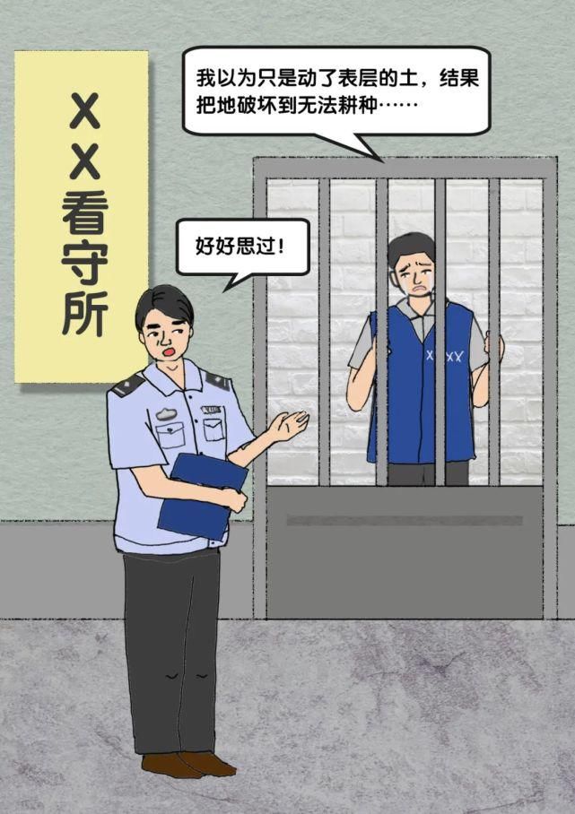 系列|农村乱占耕地建房“八不准”系列漫画 | 不准买卖、流转耕地违法建房