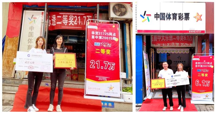 站点|出奖福地在碑林，西安幸运站点轮番中得大乐透一二等奖