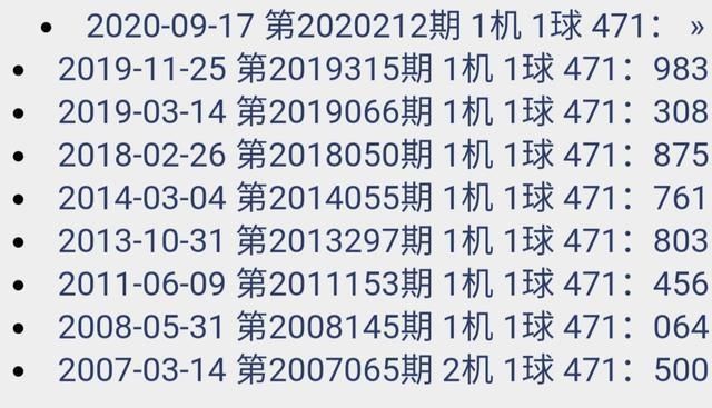 福彩|福彩3D试机号471--第2020212期足彩秀来料