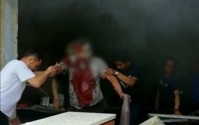  饭店|萝北县一饭店发生液化气罐爆炸 12人受伤