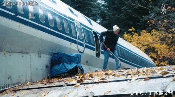  改成|69岁老人逃离城市，将报废飞机爆改成三室一厅山景房！