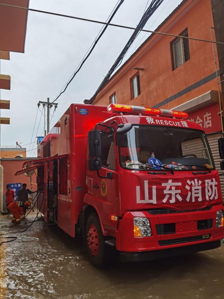 山东消防圆满完成增援河北防汛救灾排涝任务返鲁